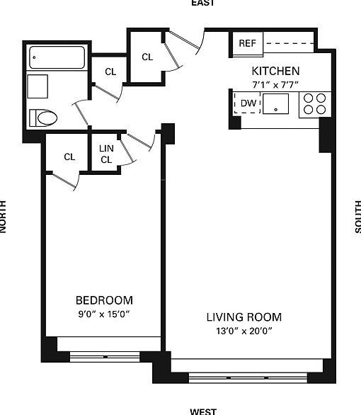 1st image of 30 W 60th St APT 8n