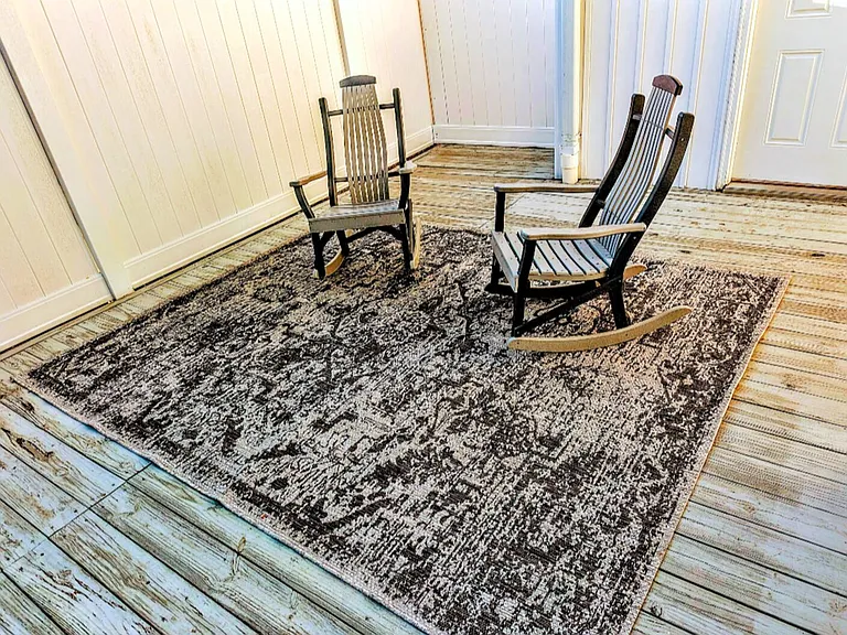 Seating area on 2nd back patio