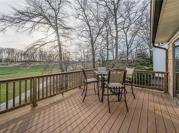 Trek deck off the formal dining room