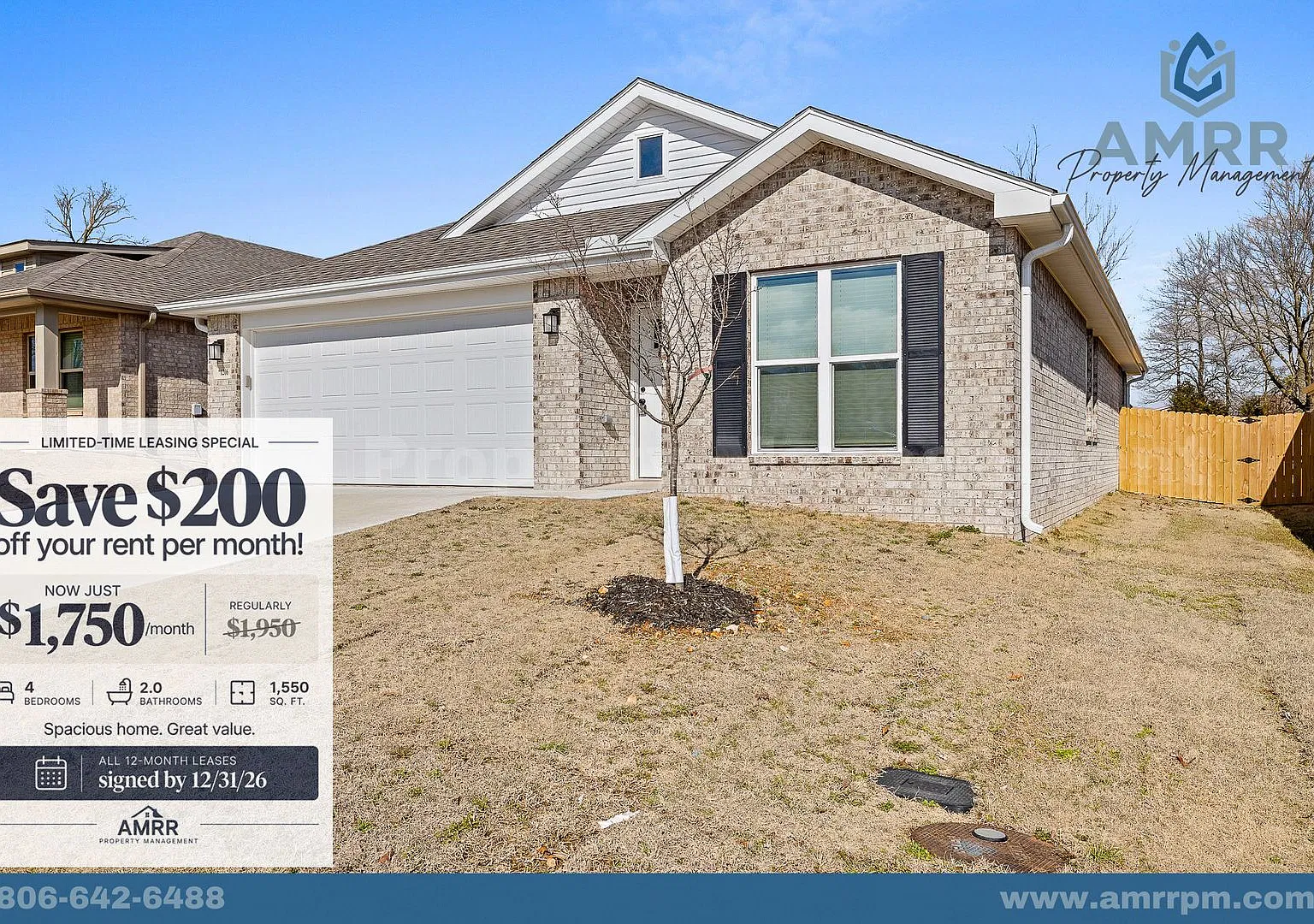 Charming 4-Bedroom Home Move In Special: Save $200 Off On Rent Per Month — Photo 1