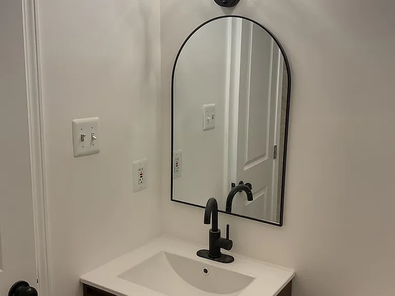 Bathroom with updated fixtures