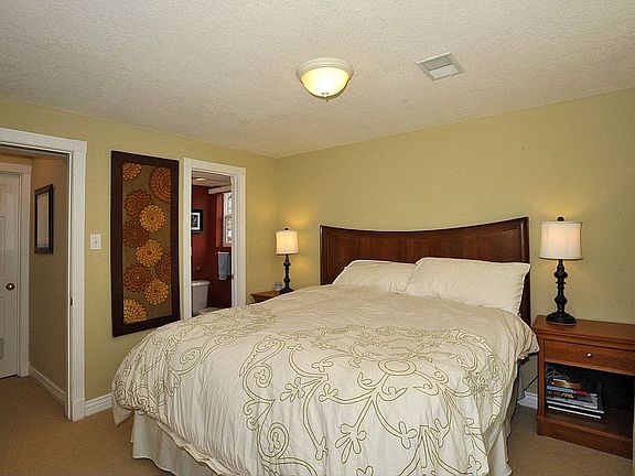 Spacious master bedroom.