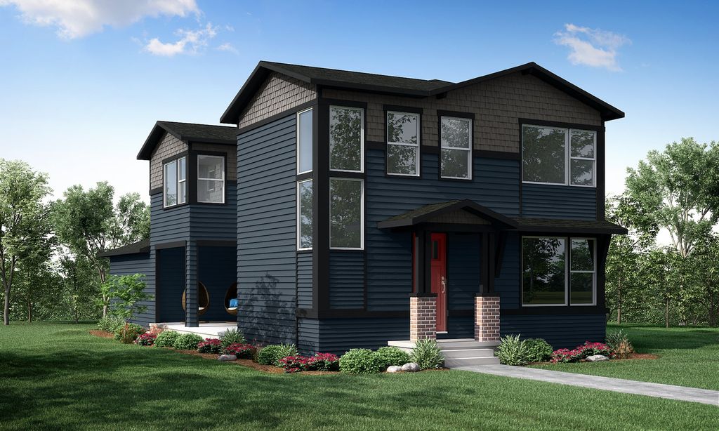 Newton Plan, Trailside Alley Load - Single Family Homes