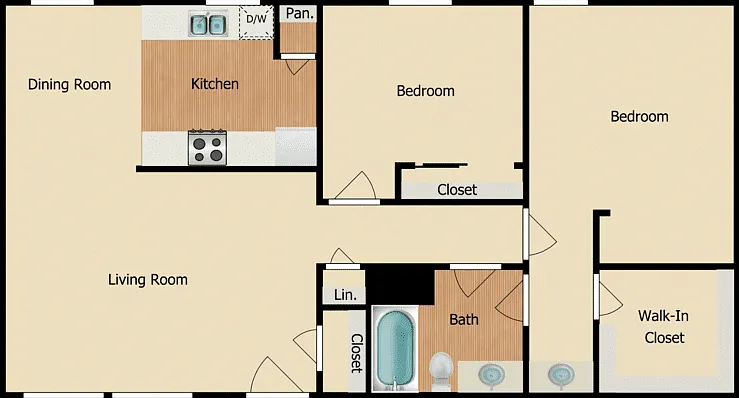 Plan G Floorplan Diagram