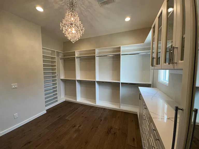 Primary master closet