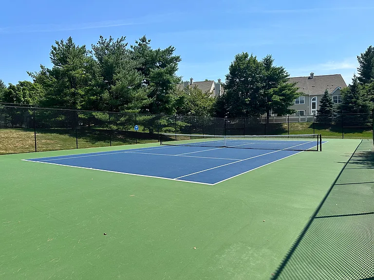 One of the Several Tennis Courts