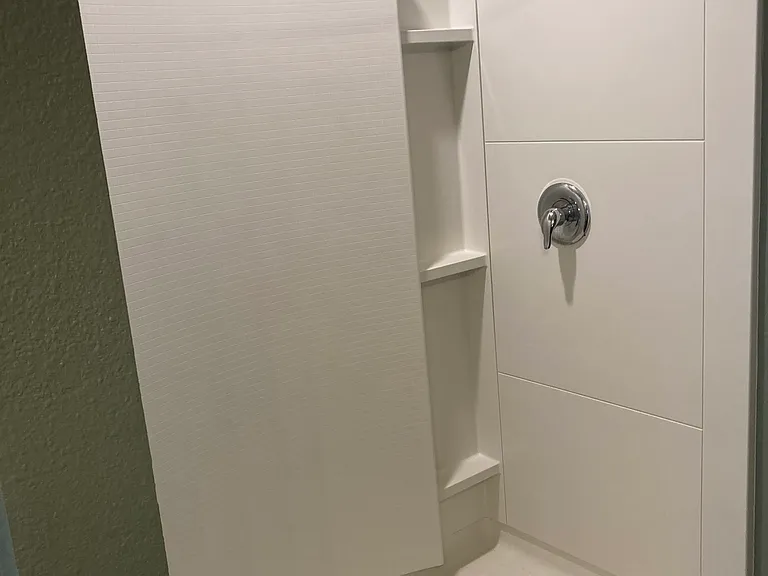 primary walk-in shower
