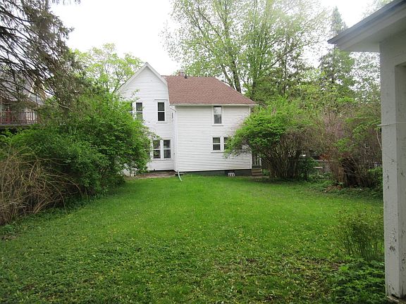 Here is the back view from the alley and the garage to the house.