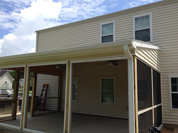 New Screened Porch