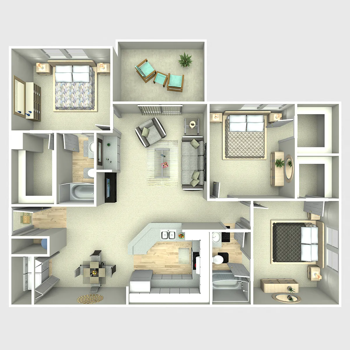 Floor plan C1