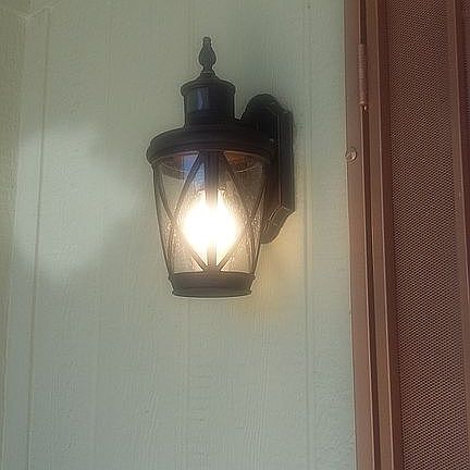 Custom Porch Sensor light