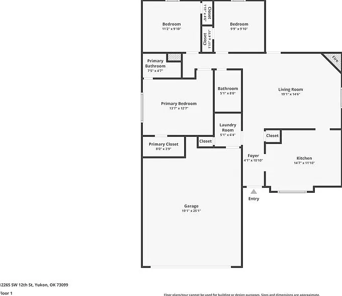 3 bed, 2.0 bath, 1213 sqft, $1,415 — Photo 2