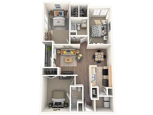 Floor plan CR - Riviera Renovated