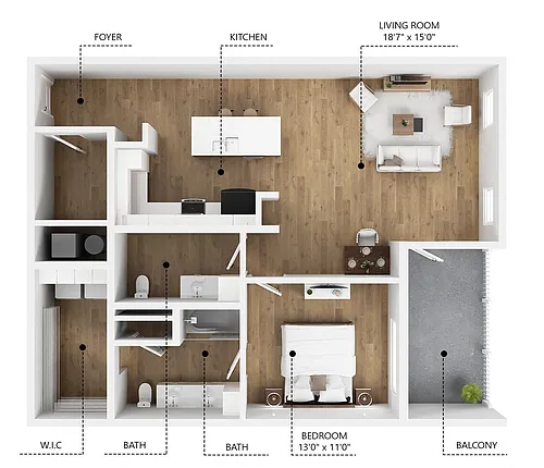 Floor plan A25