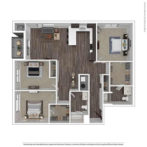 Floor plan D1