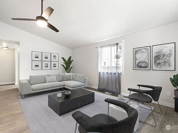 Living room from front entry