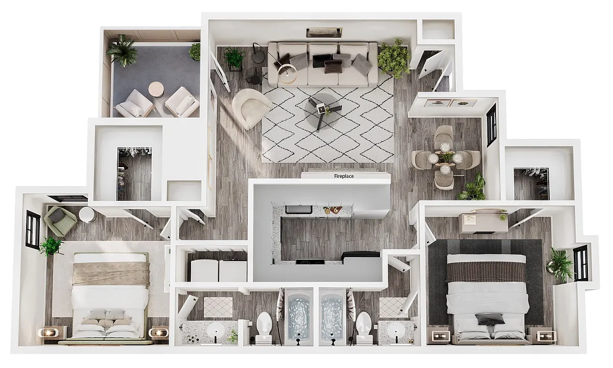 Floor plan B4