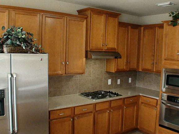 open kitchen with plenty of light.