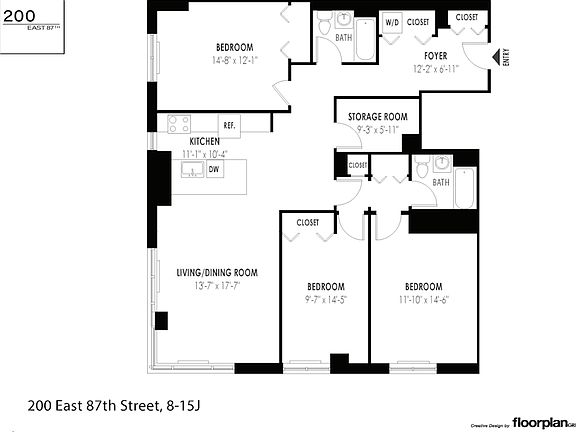 2nd image of 200 E 87th St APT 11J