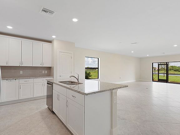 Open concept kitchen