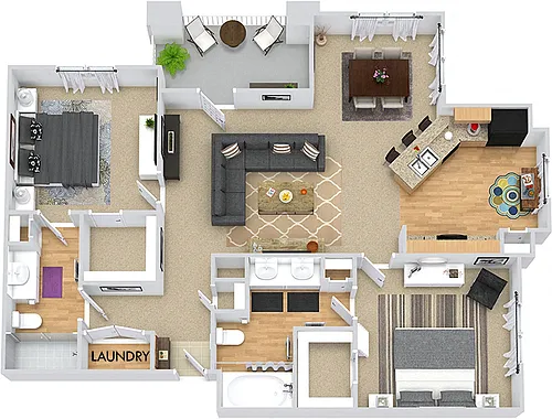 Floor plan Baxter
