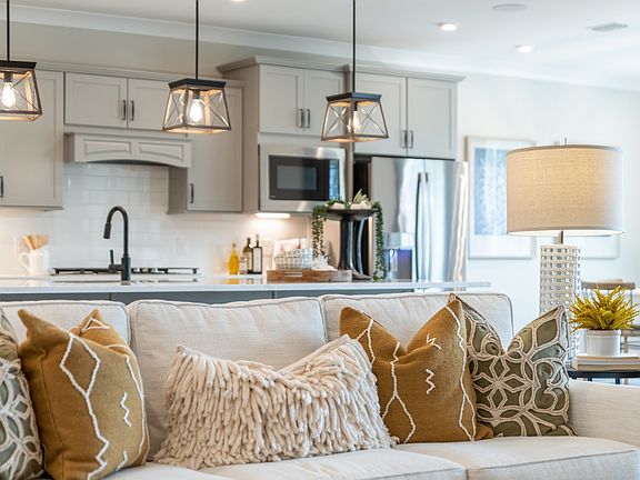 Great room near kitchen