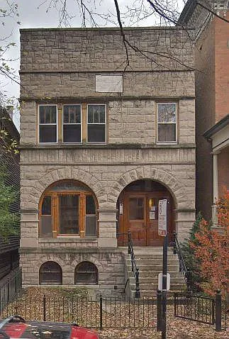 Apartment inside greystone building.