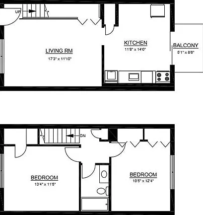 Mills Crossing Apartments and Townhomes — Photo 23