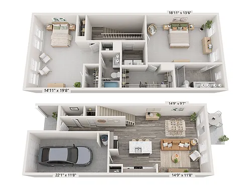 Floor plan Cameron
