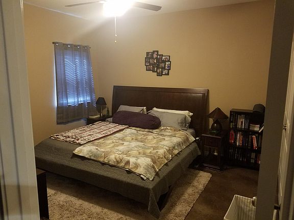 One of the bedrooms
