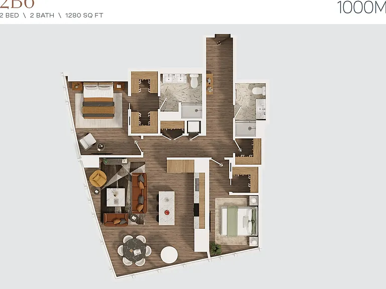 1000M Apartments — Photo 104