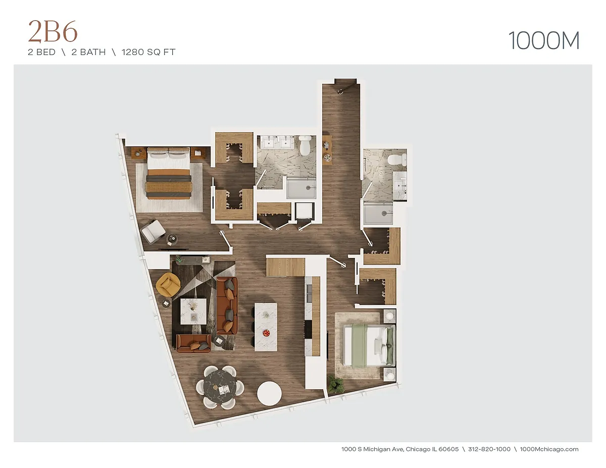Floor plan 2B6
