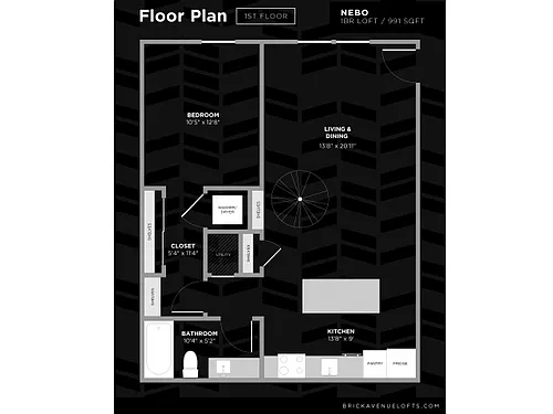 Floor plan Nebo