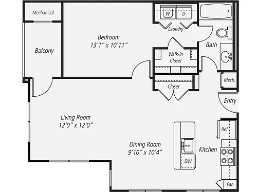 Floor plan A1