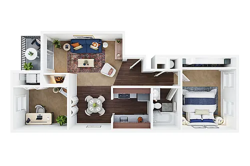 Floor plan Beringer - Includes Den
