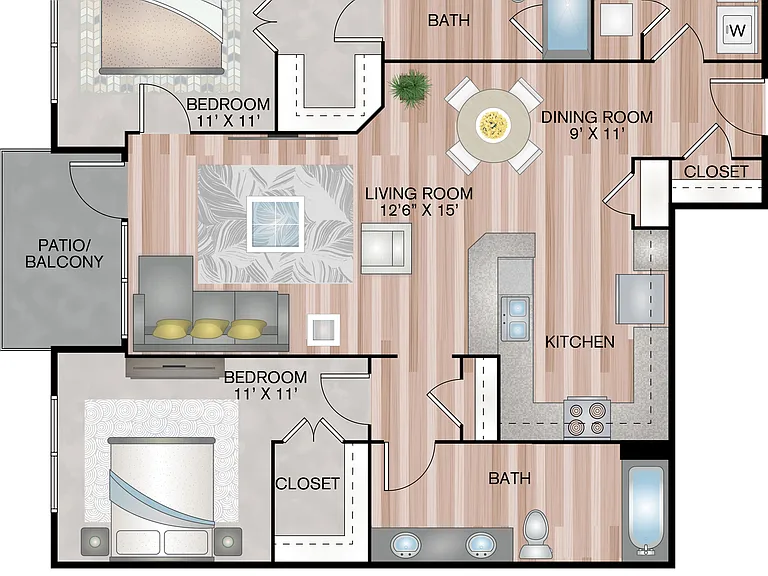 1287 Square Feet 1287 Square Feet