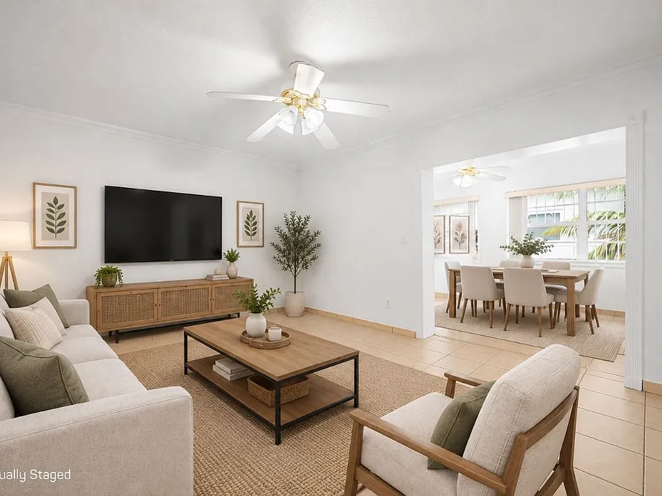 Living Room - Virtually Staged