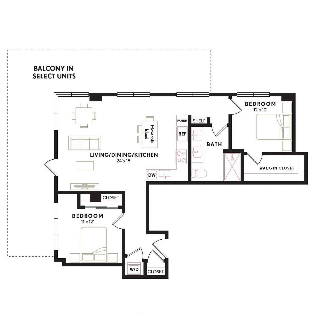 Floor plan B8