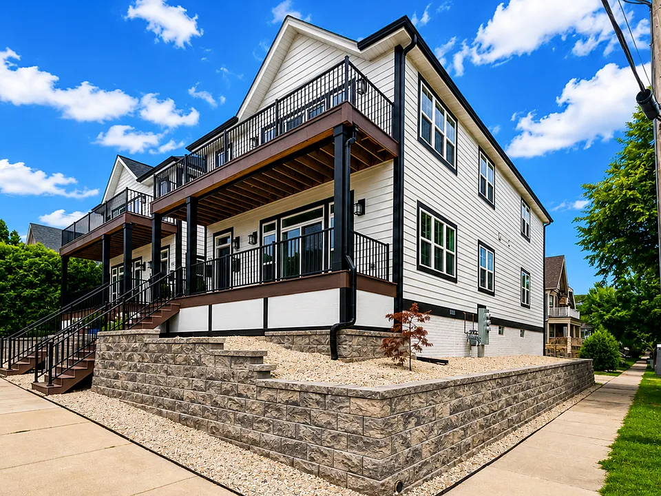 Lovely Front Porch On The Corner!