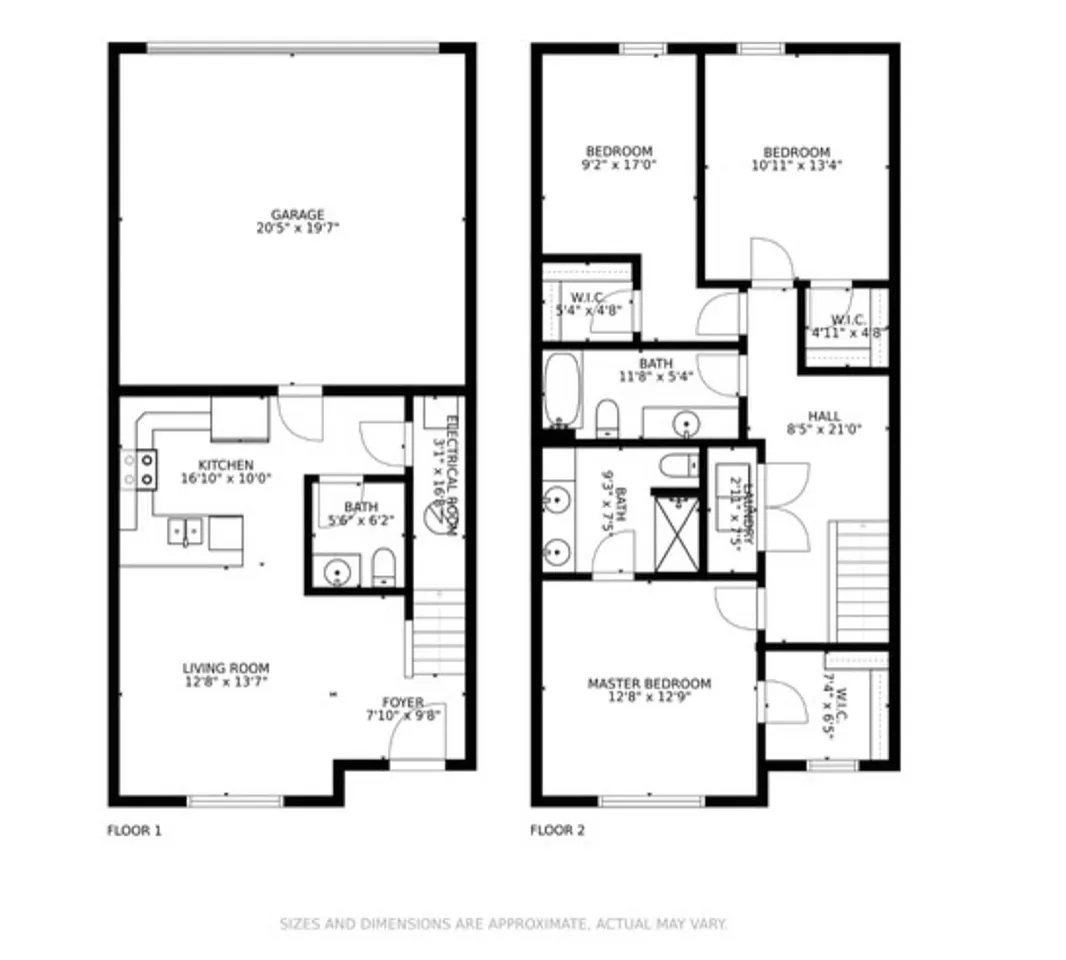 Floor plan 3 Bedroom