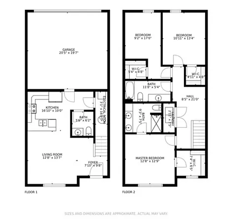 Floor plan 3 Bedroom