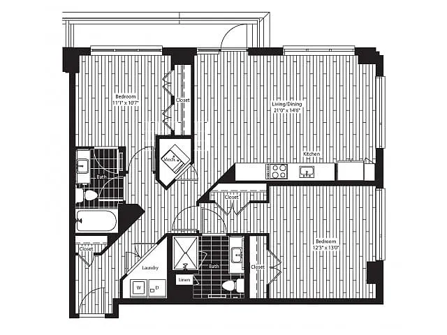 Floor plan B07