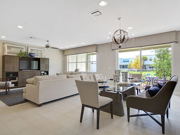 Spacious dining and great rooms