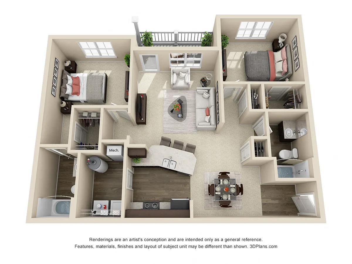 Floor plan The Holloway