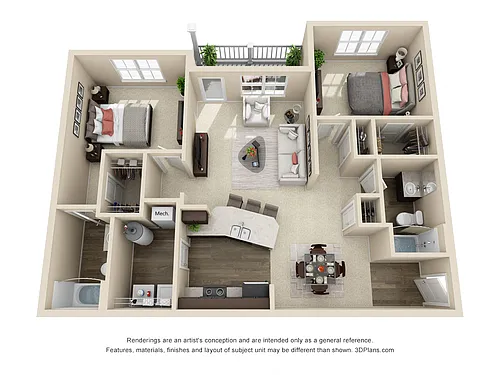 Floor plan The Holloway