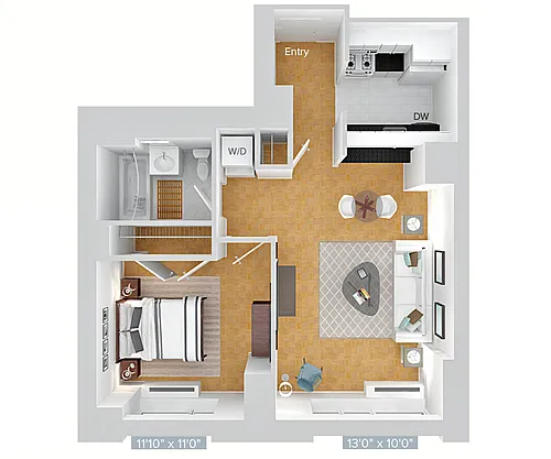 Floor plan A10-673