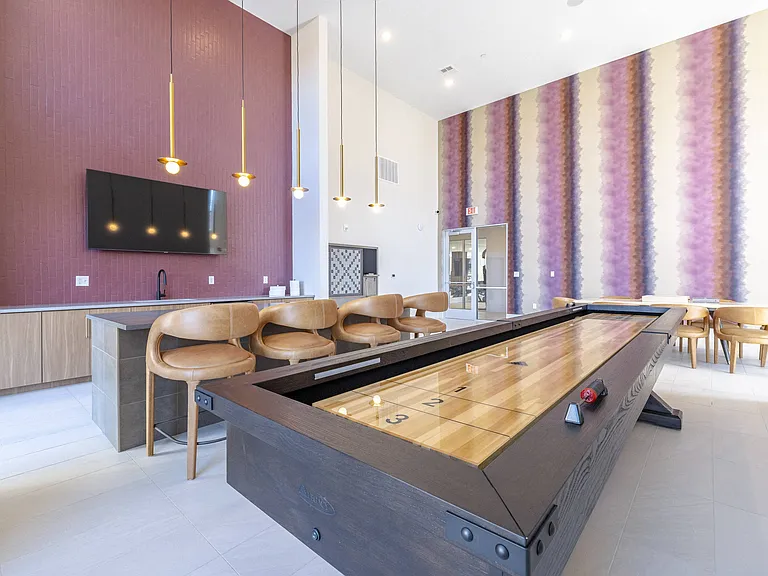 Social Lounge with Arcade, TVs, and Relaxing Spaces