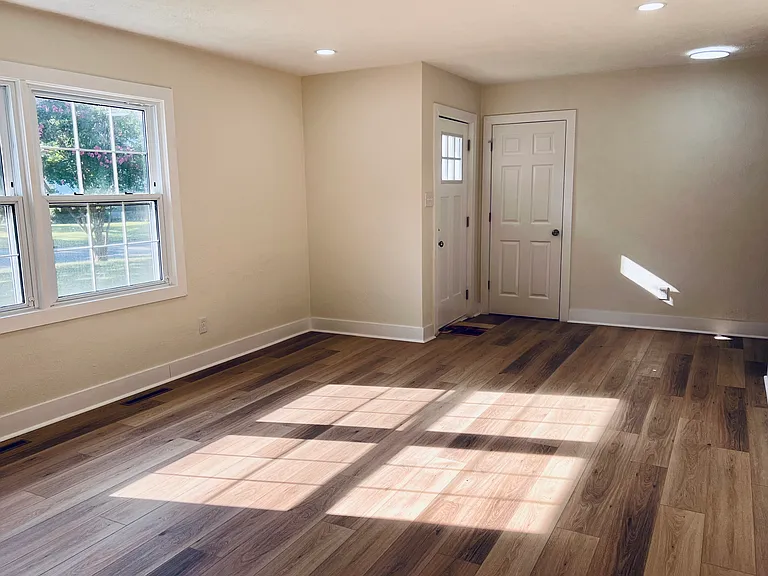 Living room/family room inside front door