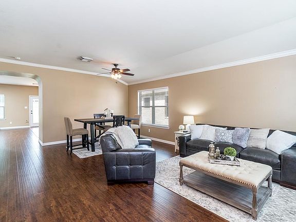 Welcome to your new home! New neutral paint, crown molding and new laminate floors in the family room and formals.