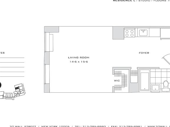 2nd image of 37 Wall St APT 16L